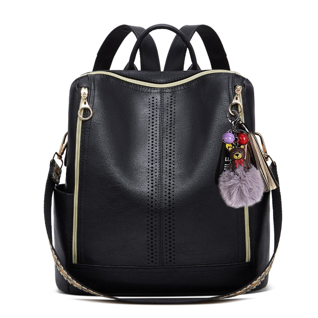 Josephine backpack in Black — front view