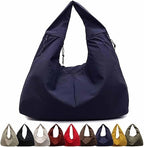 Luna tote bag in Blue — front view