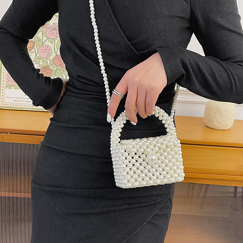 Iris mini bag — on model