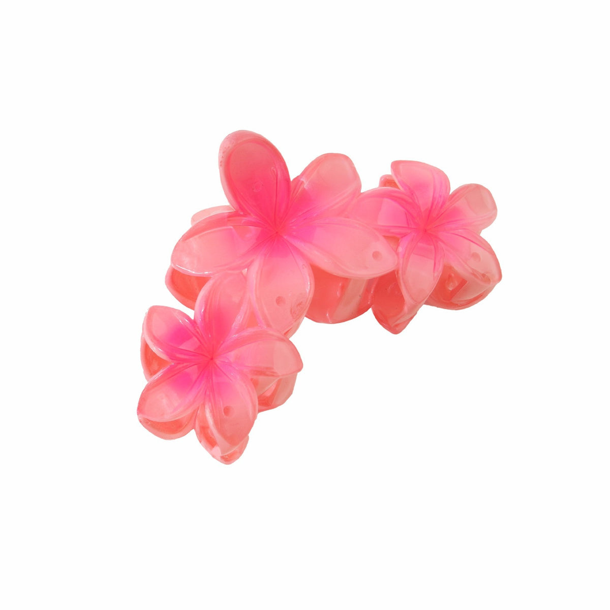 Flower Hair Claw Clip in Pink — product view