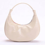 Clementine floral embroidery shoulder bag — back view