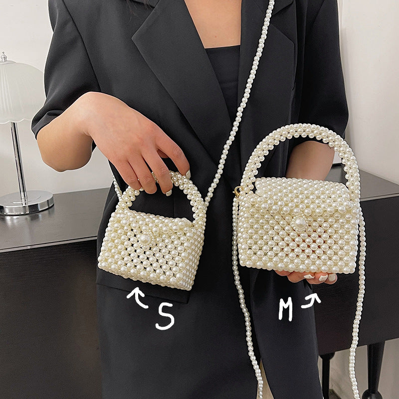 Iris mini bag — on model