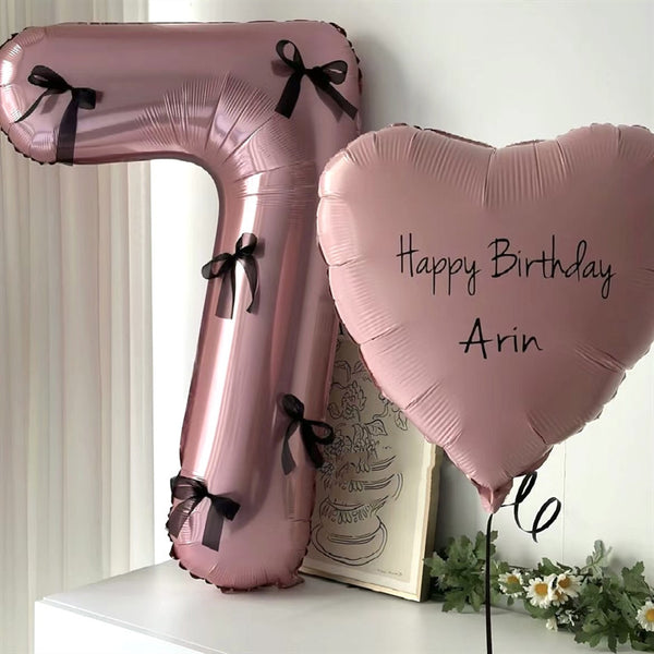 32 Inch Number Balloon Set
