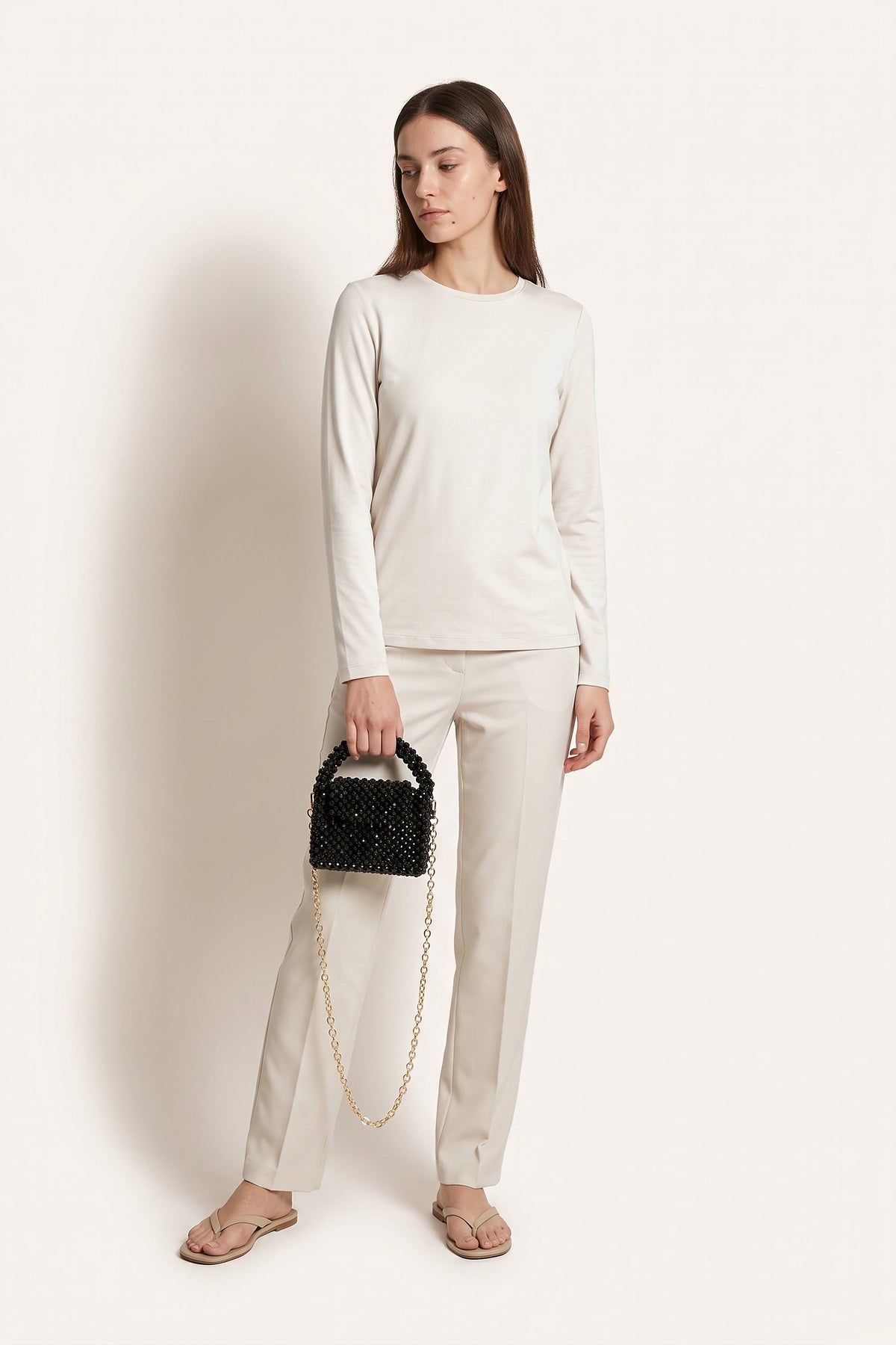 Colette mini bag — on model