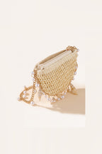 Delphine shoulder bag — three-quarter view