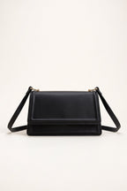 Harriet shoulder bag in black — front view