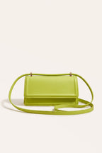 Harriet shoulder bag in green — front view