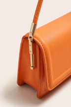 Harriet shoulder bag in orange — detail