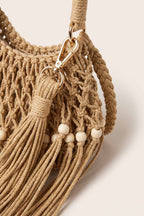 Juniper Shoulder Bag in Beige — detail