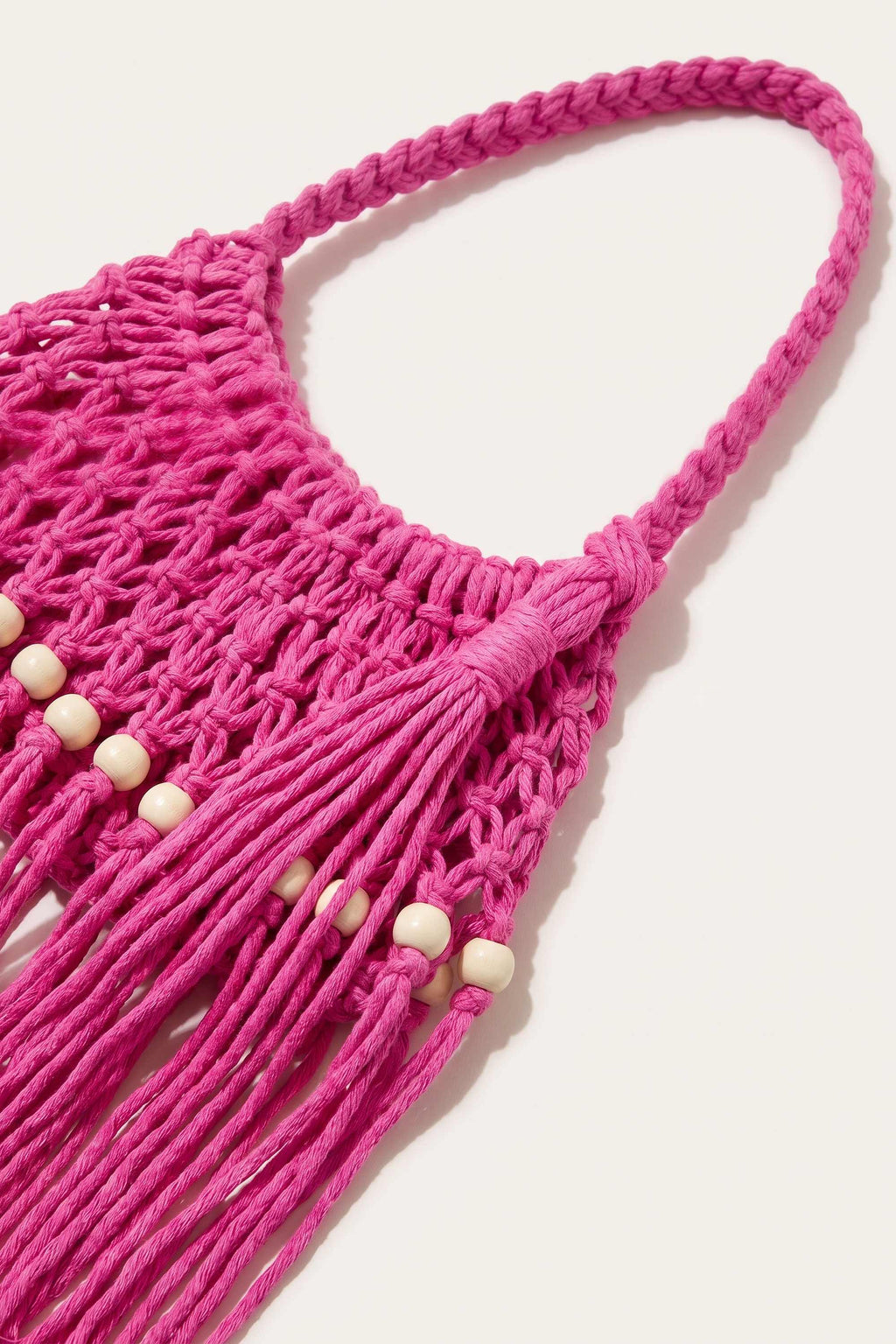 Juniper Shoulder Bag in Pink — detail