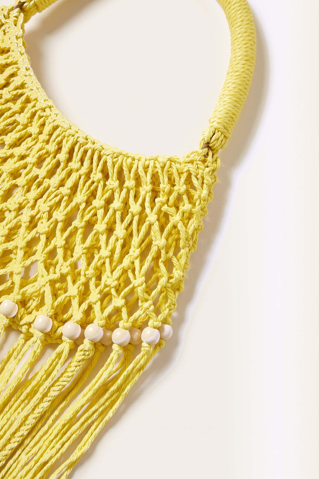 Juniper Shoulder Bag in Yellow — detail