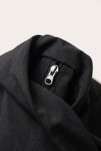 Luna tote bag in black — detail