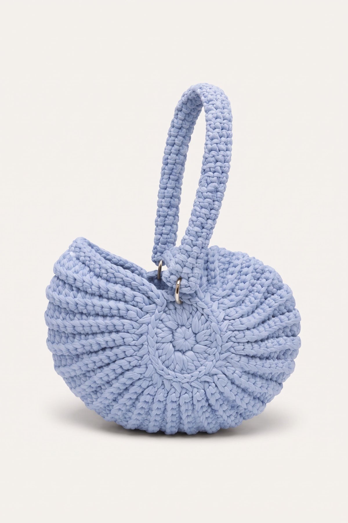Noor handbag in Blue — front view