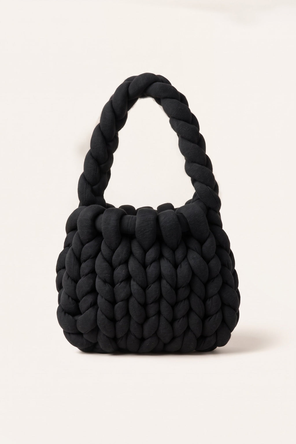 Ottilie tote bag in black — front view