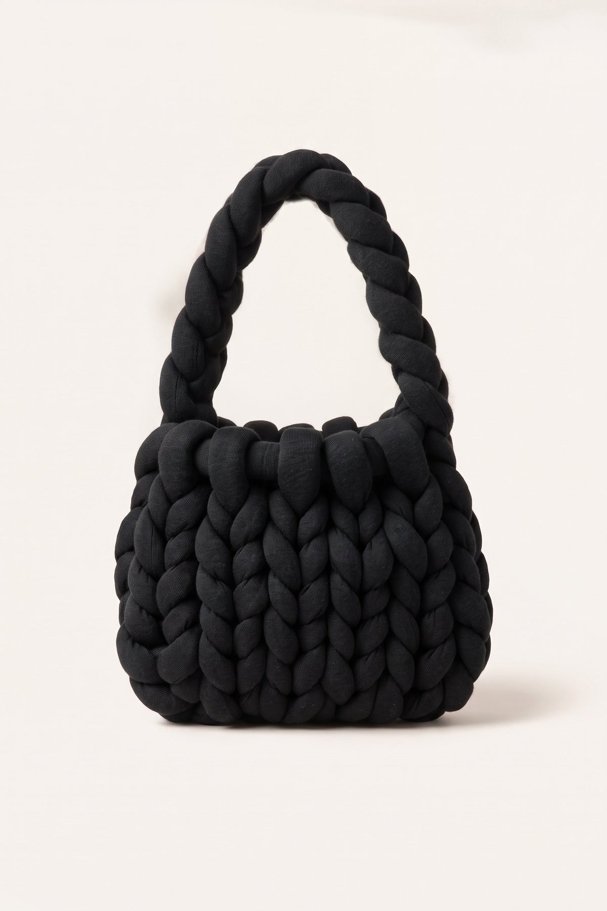 Ottilie tote bag in black — front view