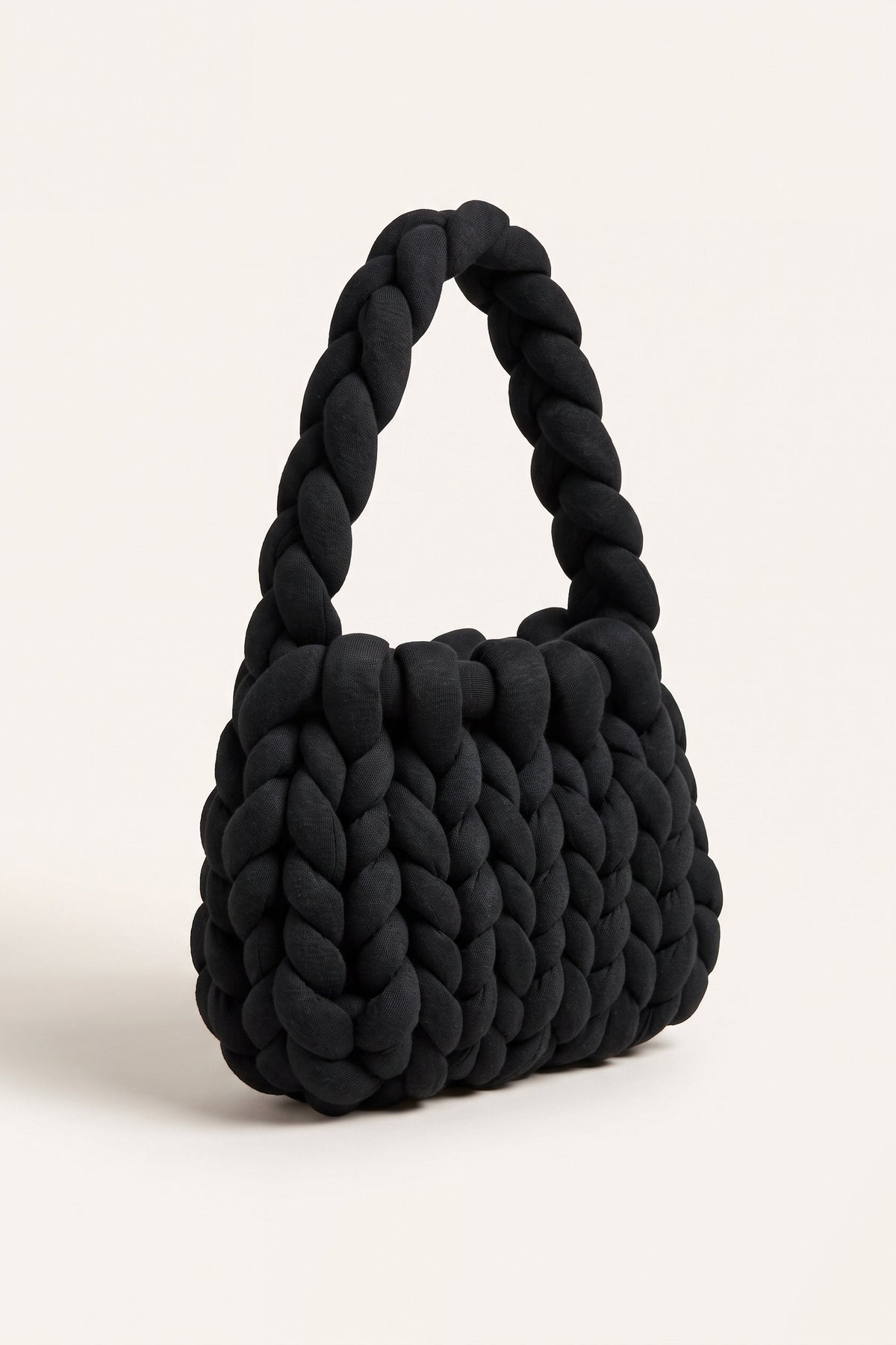 Ottilie tote bag in black — three-quarter view