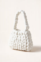 Ottilie tote bag in white — three-quarter view