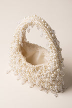 Vivienne handbag in ivory — open view