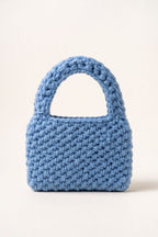 Wren Tote Bag in Blue — front view