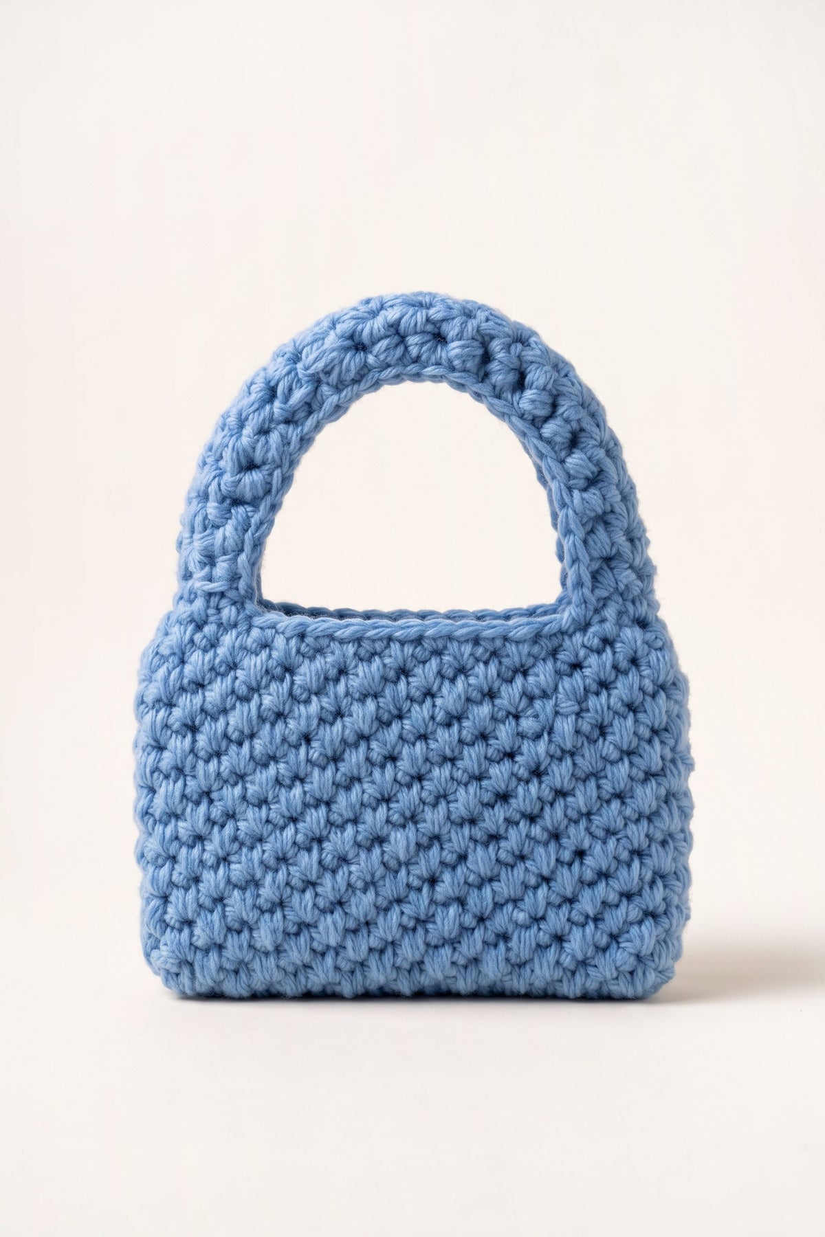 Wren Tote Bag in Blue — front view