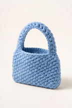 Wren Tote Bag in Blue — open view