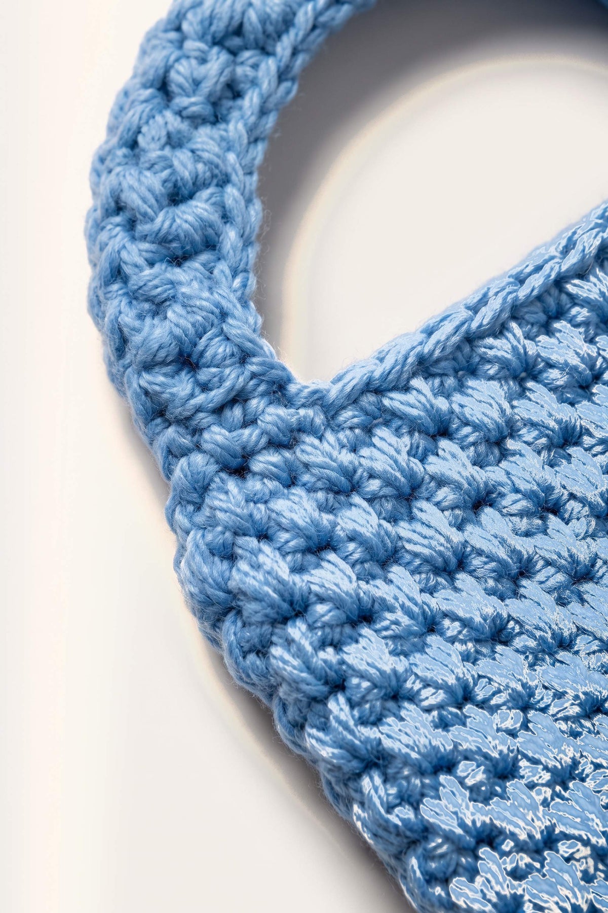 Wren Tote Bag in Blue — detail