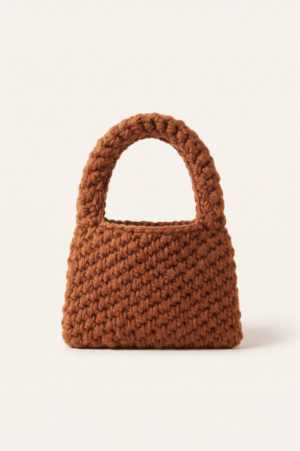 Wren Tote Bag in Brown — front view