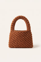 Wren Tote Bag in Brown — front view