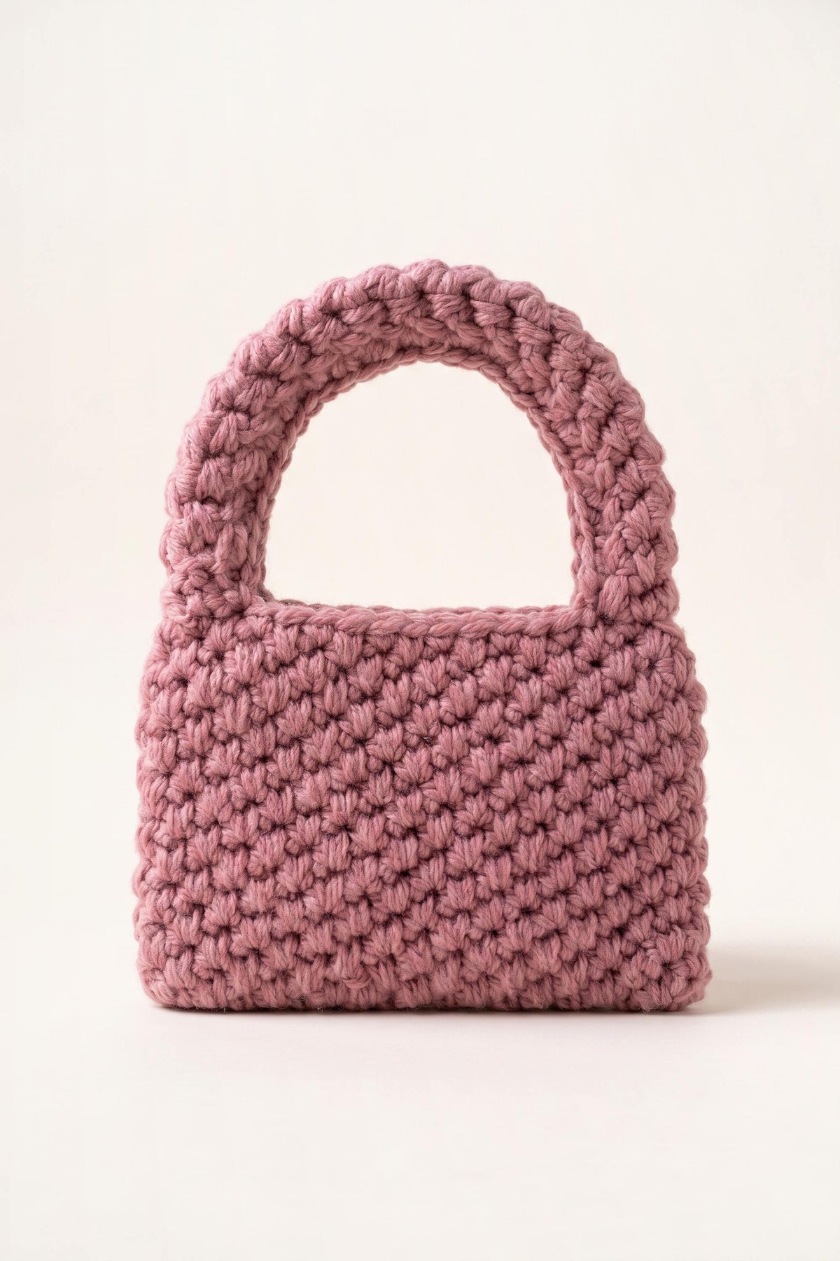 Wren Tote Bag in Old Pink — front view