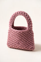 Wren Tote Bag in Old Pink — open view