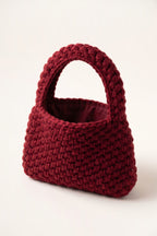 Wren Tote Bag in Red — open view