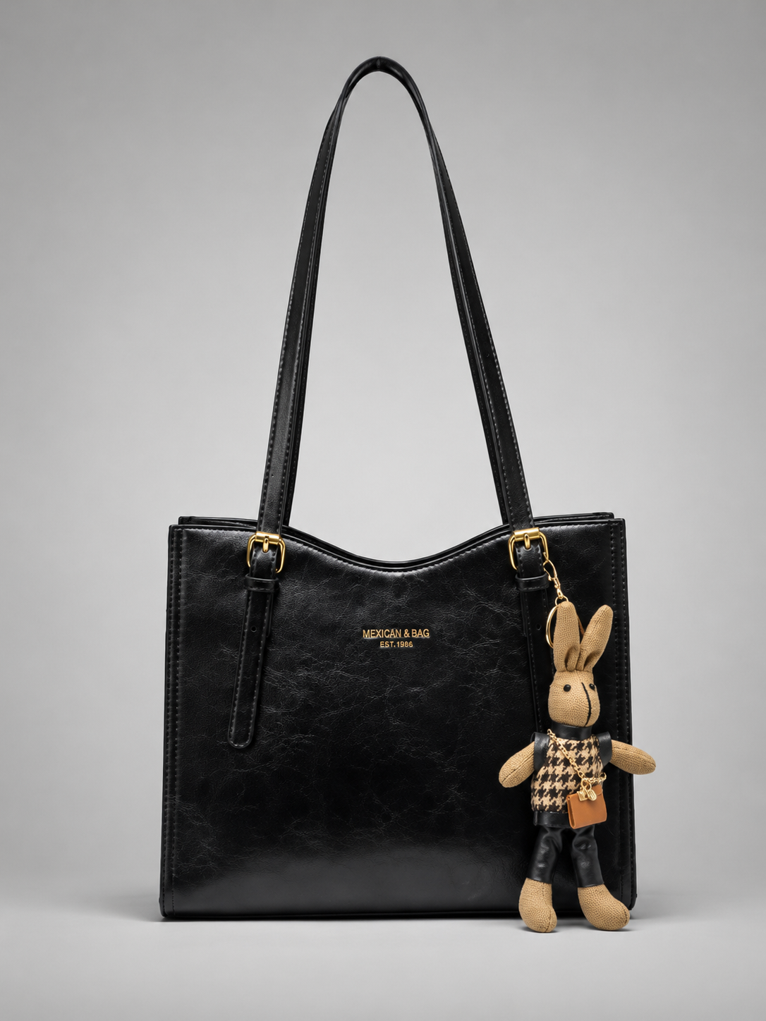 Avignon tote bag in Black — front view
