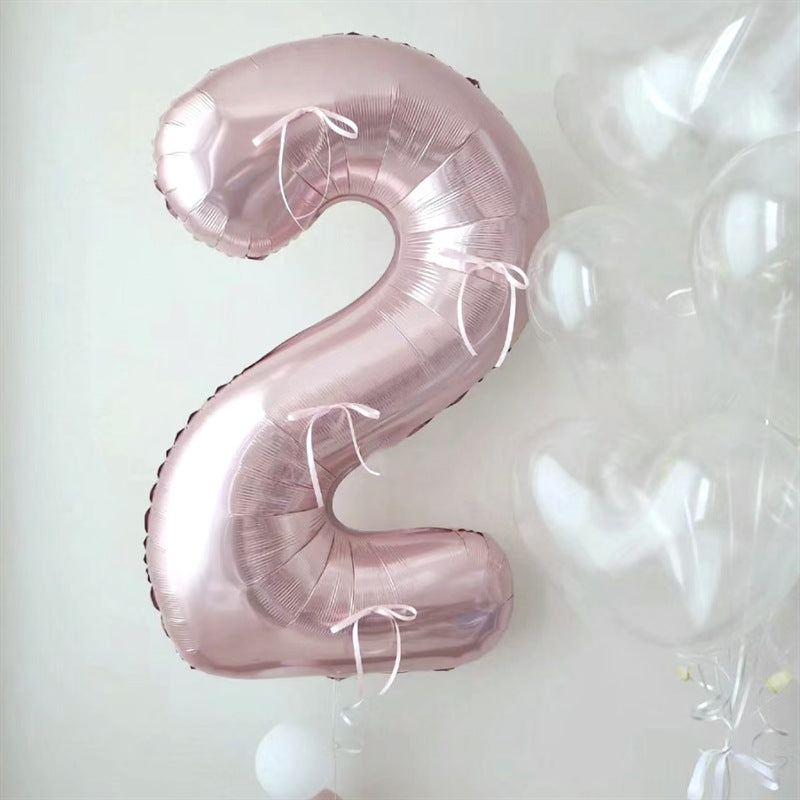81cm Number Balloon Set — detail view