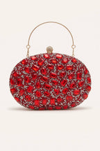 Seraphina Clutch in Red — front view
